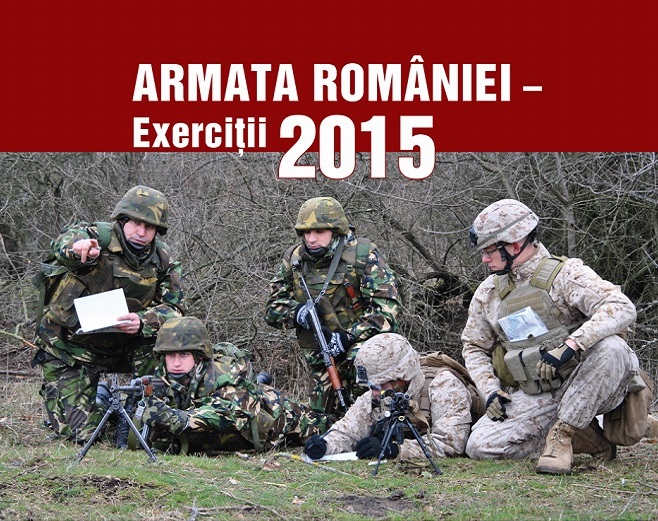 Albumul "Armata României - Exercitii 2015"