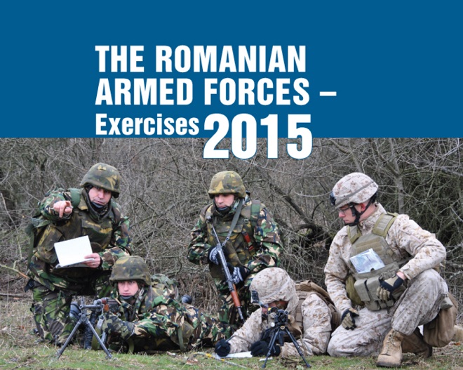 Albumul "The Romanian Armed Forces - Exercises 2015"